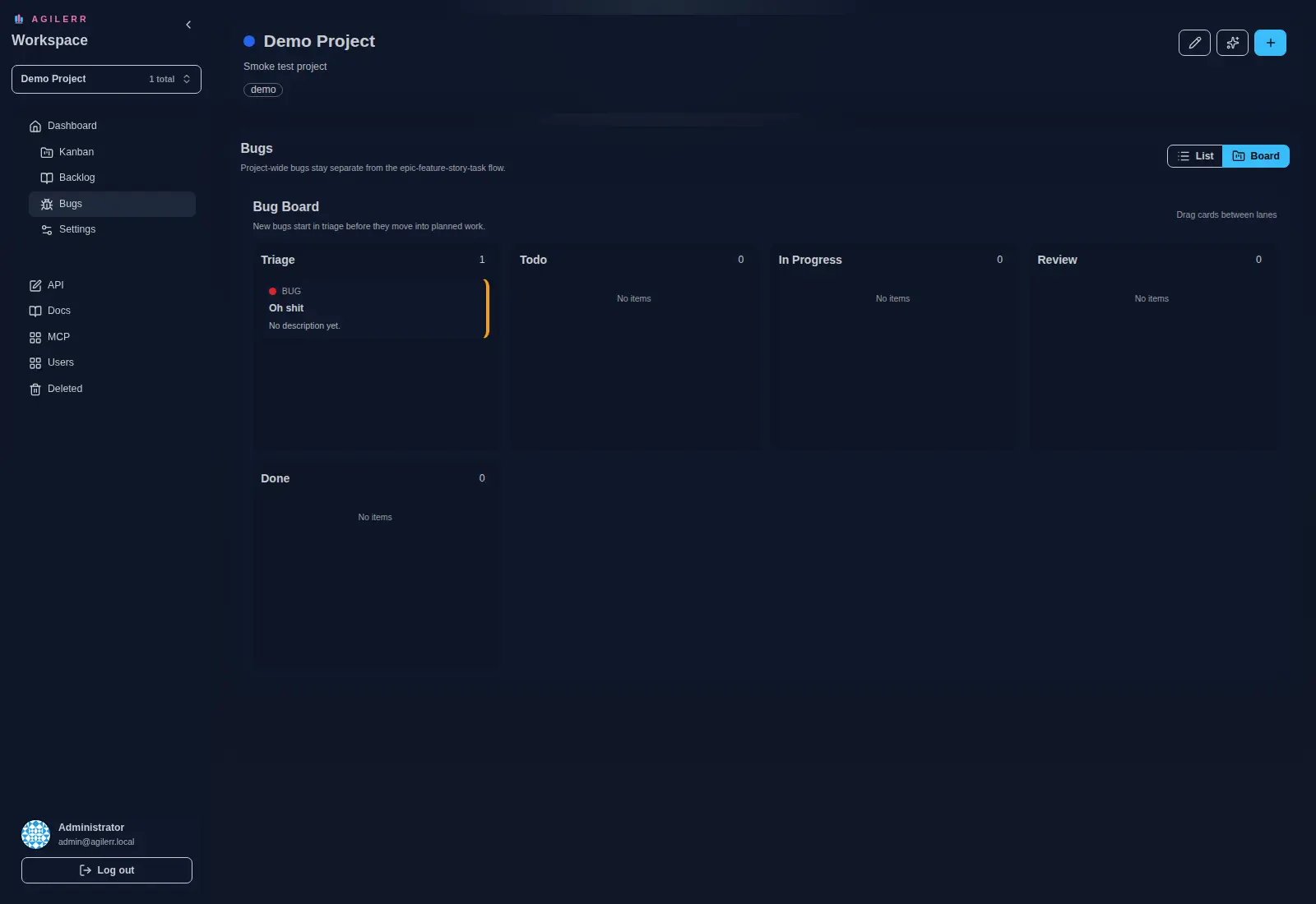 Can bugs stay separate from the core hierarchy?